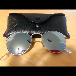 Ray ban round metal remix RB3447 matte silver